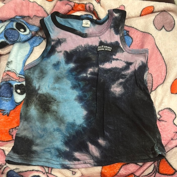 Kids Tie-Dye Tank Top - Picture 1 of 3